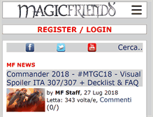 Tablet Screenshot of lnx.magicfriends.net